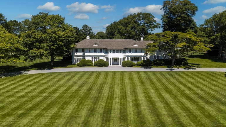 The East Hampton home where Jacqueline Kennedy Onassis spent her childhood...