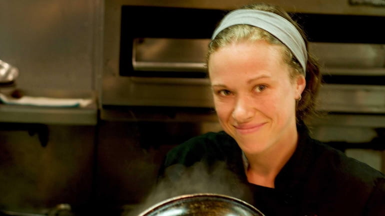 Jellyfish chef Heather West, when she cooked at Ciao Baby....
