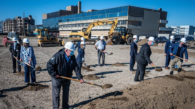 A groundbreaking ceremony took place last Wednesday for the new medical...