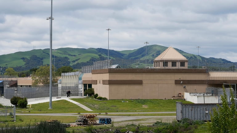 The Federal Correctional Institution is seen in Dublin, Calif., Monday,...