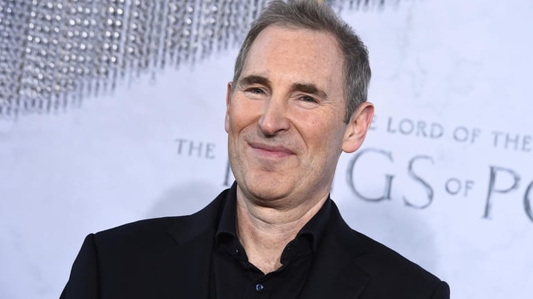 Andy Jassy, Amazon president and CEO, attends the premiere of...