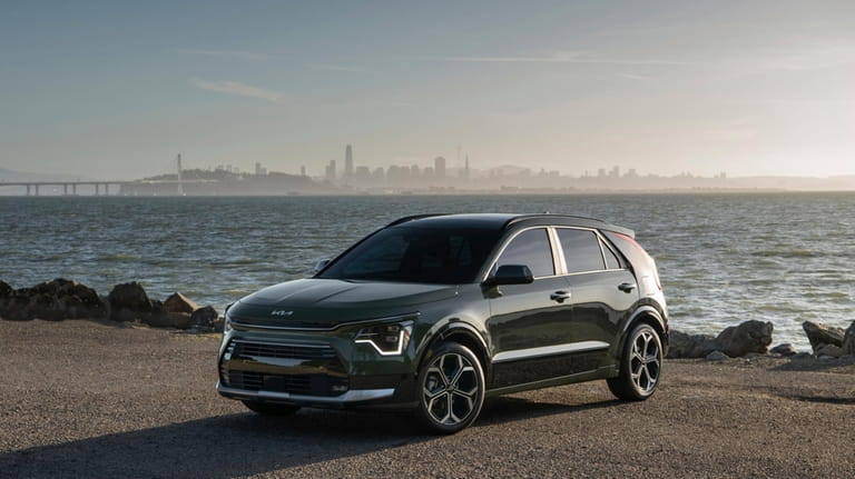 This photo provided by Kia shows the 2024 Niro. The...