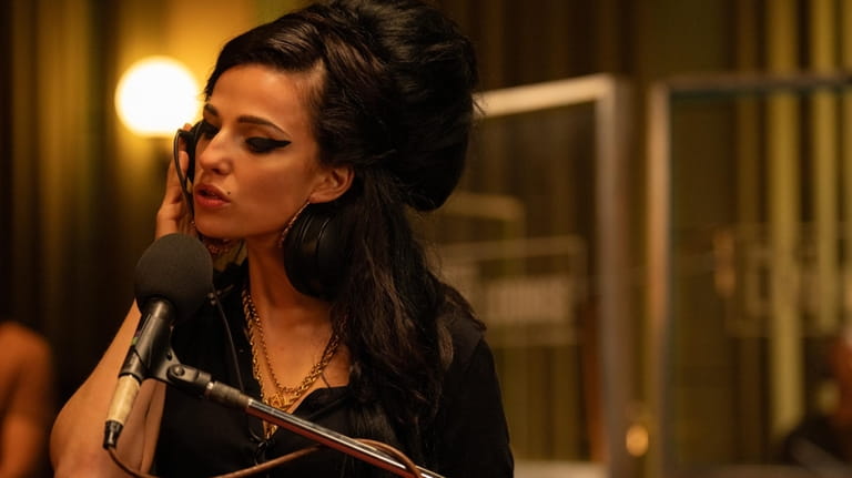 Marisa Abela stars as Amy Winehouse in director Sam Taylor-Johnson's...