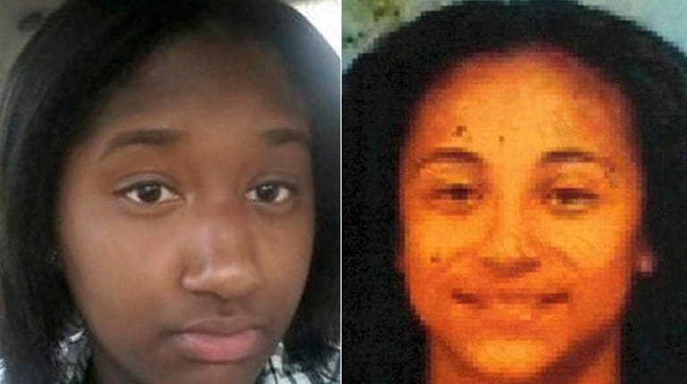 Nisa Mickens, left, and Kayla Cuevas, were killed in Brentwood...