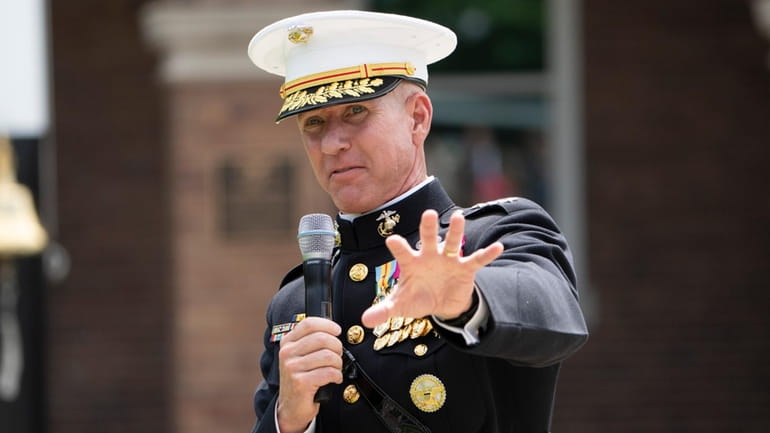 Acting Commandant of the U.S. Marine Corps Gen. Eric Smith...