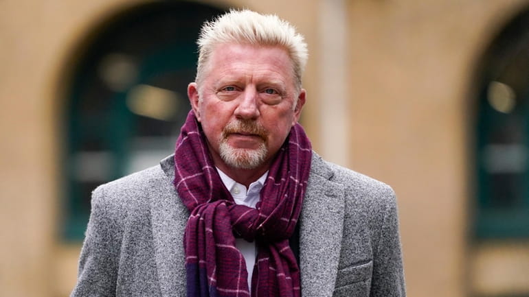 Former tennis player Boris Becker arrives at Southwark Crown Court,...
