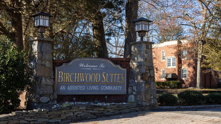 A resident of Birchwood Suites Assisted Living in East Northport...