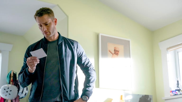 This image released by CBS shows Justin Hartley, as Colter...