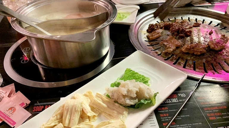 Cook and grill your own food at JBBQ & Shabu...