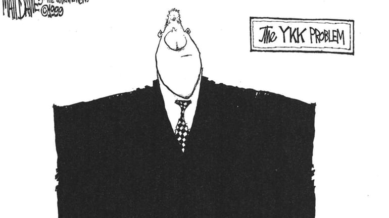 Matt Davies cartoons on Bill Clinton's impeachment trial from The...