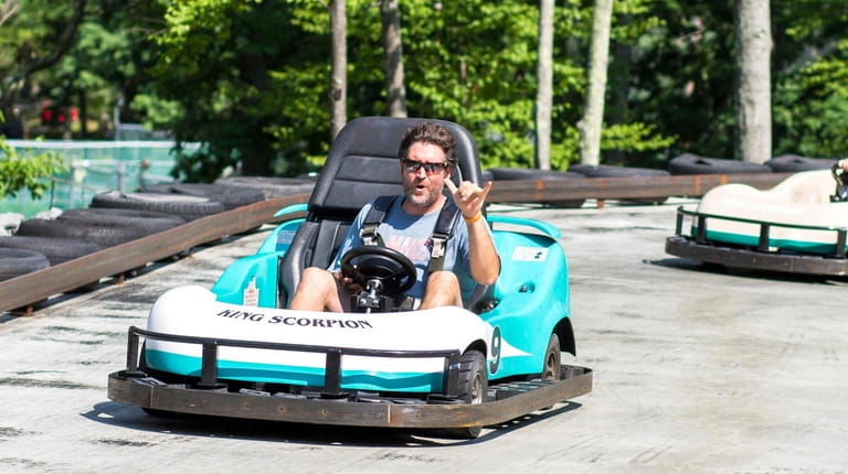 Go-kart racing are among the things to do while staying...