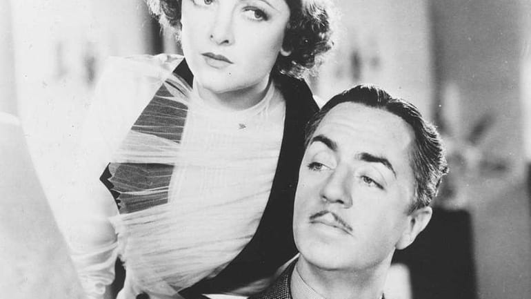 Myrna Loy and William Powell in "The Thin Man" (1934)...
