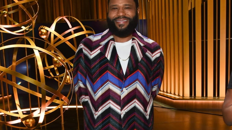 Anthony Anderson poses for photo during a press preview day...