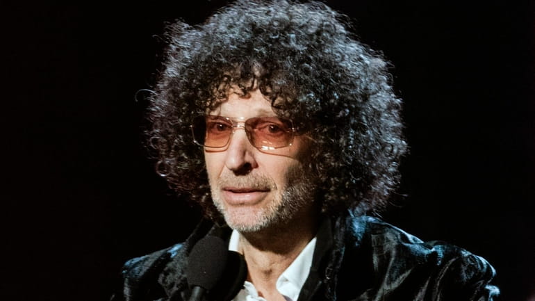 Howard Stern at the 2018 Rock and Roll Hall of Fame...