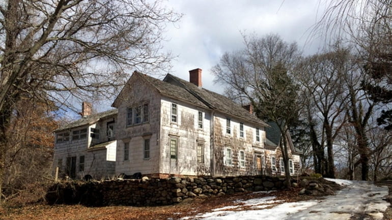 A recent photo of historic Roe Tavern in East Setauket, which...