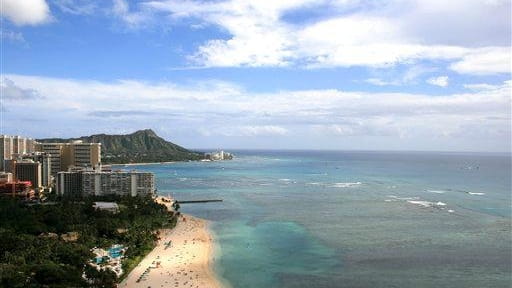 Hilton Hawaiian Village Lagoon Tower, pristine beachfront resort