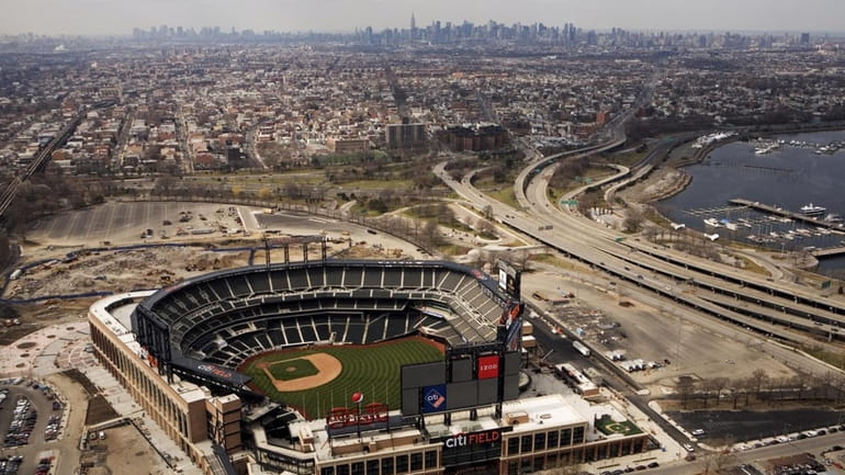 Citi Field, the New York Mets' baseball stadium, is shown...
