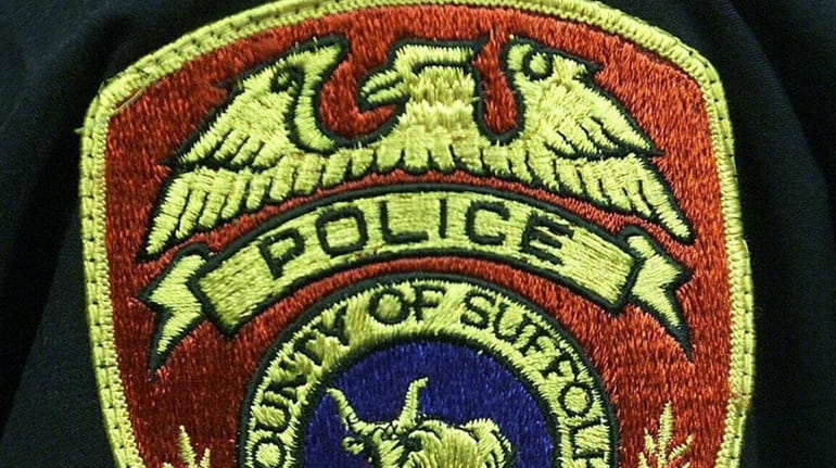 The patch of the Suffolk County Police Department.