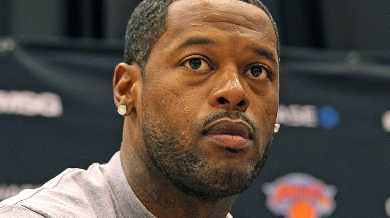 Marcus Camby meets with the New York media. (July 12,...