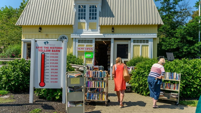 Sales from books at The Yellow Barn, a former carriage...