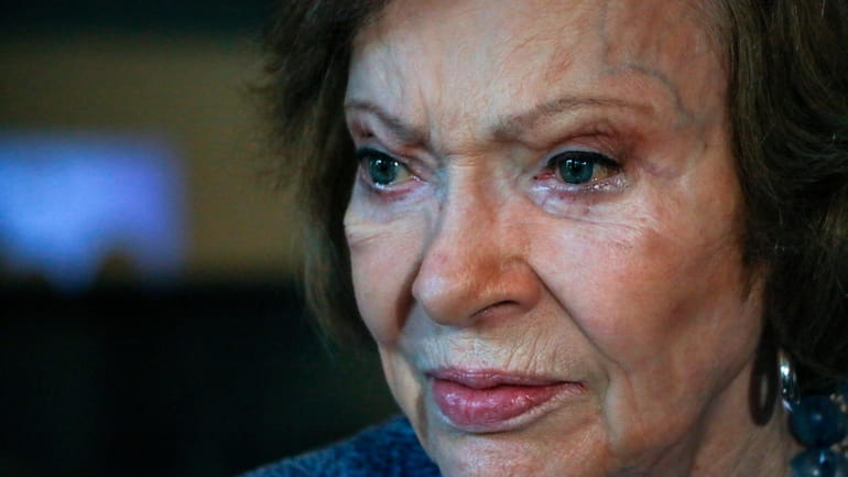 Former first lady Rosalynn Carter, the closest adviser to Jimmy...