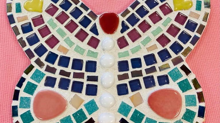 Kids can create an arts and crafts mosaic project at...