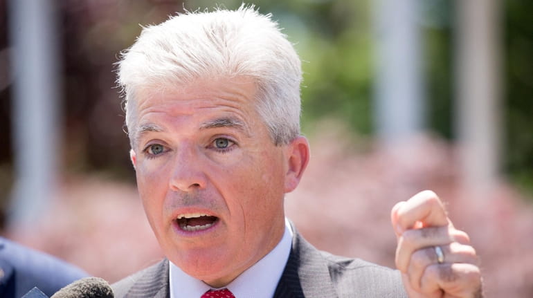 Suffolk County Executive Steve Bellone is seen on July 5 in...