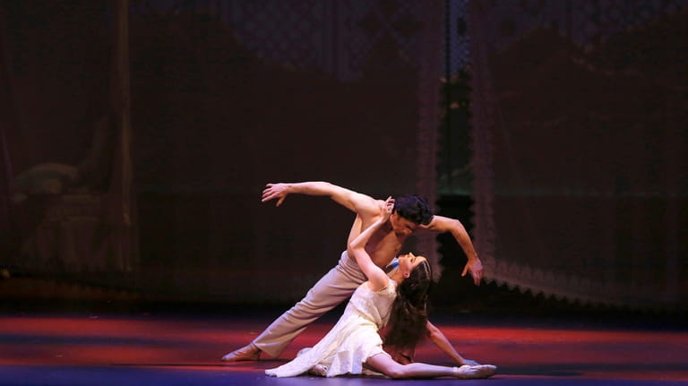 This image provided by American Ballet Theatre shows Herman Cornejo...