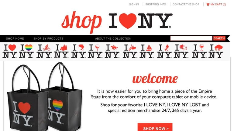 NYS opens online store for 'I Love NY' merchandise - Newsday