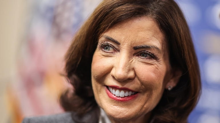 Gov. Kathy Hochul said thousands of homes have been created or planned...