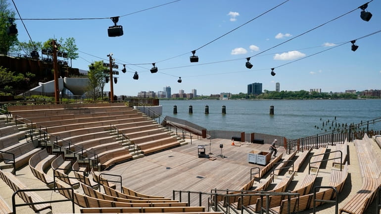 The amphitheater at Little Island appears in New York on...