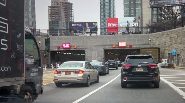 The Queens entrance to the Queens-Midtown Tunnel earlier this year.