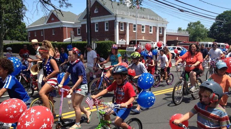 Southhold Village Fourth of July parade. The parade sponsors, the...