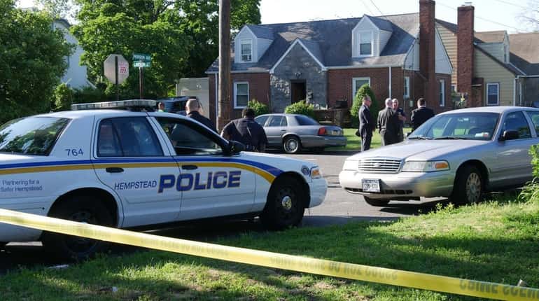 Nassau County and Hempstead Village police are investigating a shooting...