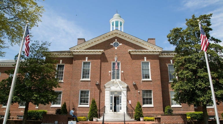 Islip Town Hall is pictured on  May 9.