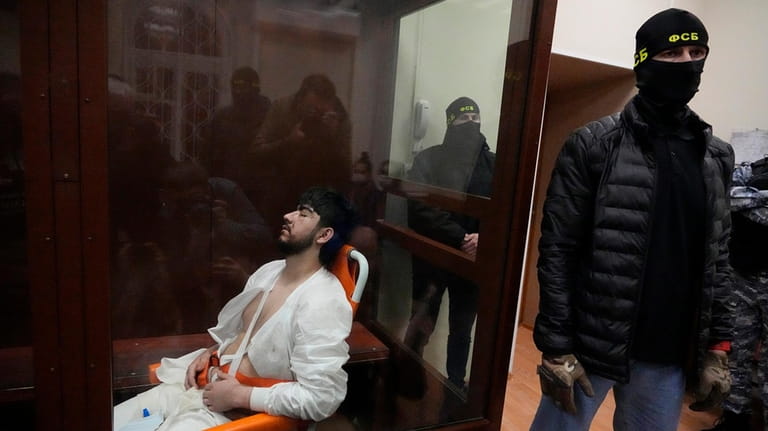 Muhammadsobir Fayzov, a suspect in the Crocus City Hall shooting...