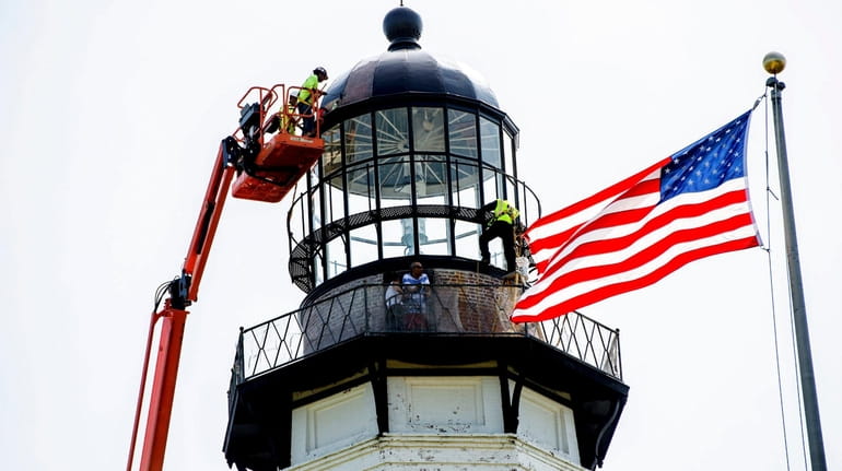 The tower and museum at the Montauk Lighthouse will stay...