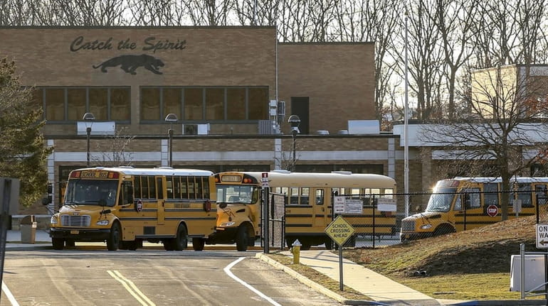 Miller Place High School seen on Tuesday, Feb. 27, 2018....