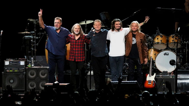 The Eagles' UBS Arena show in April will be the band's...
