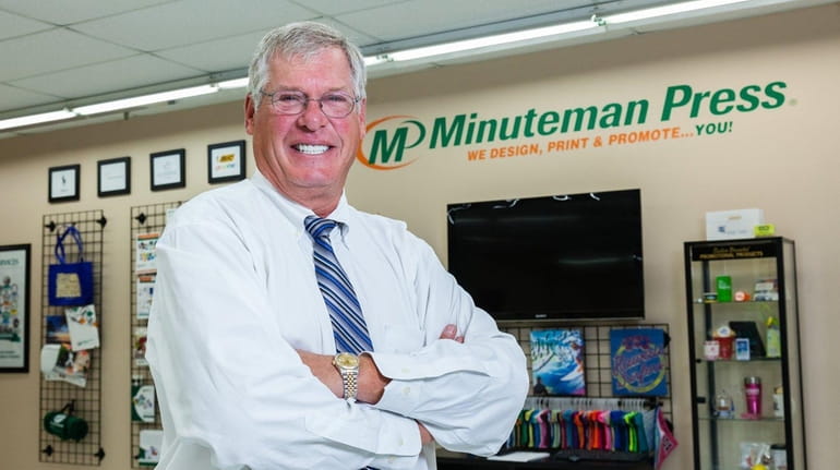 President and chief executive of Minuteman Press Bob Titus, 62,...