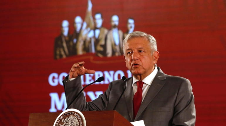 Mexican President Andrés Manuel López Obrador says he's open to...