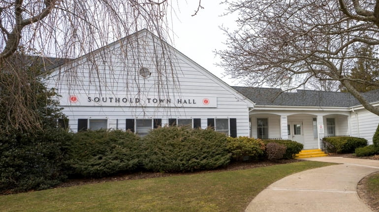 Southold Town Hall. The town board voted Tuesday to opt out of...