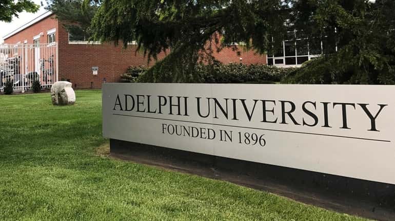 Adelphi University on Wednesday, May 10, 2017, in Garden City.