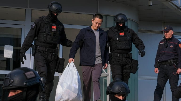 Montenegrin police officers escort South Korean citizen, Terraform Labs founder...