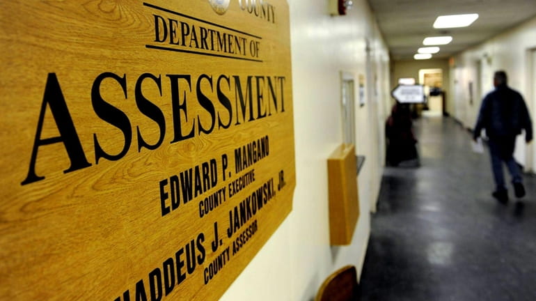 A file photo of the Nassau County Department of Assessment...