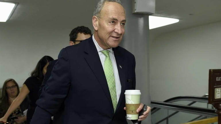 In this July 16, 2015 file photo, Sen. Charles Schumer...
