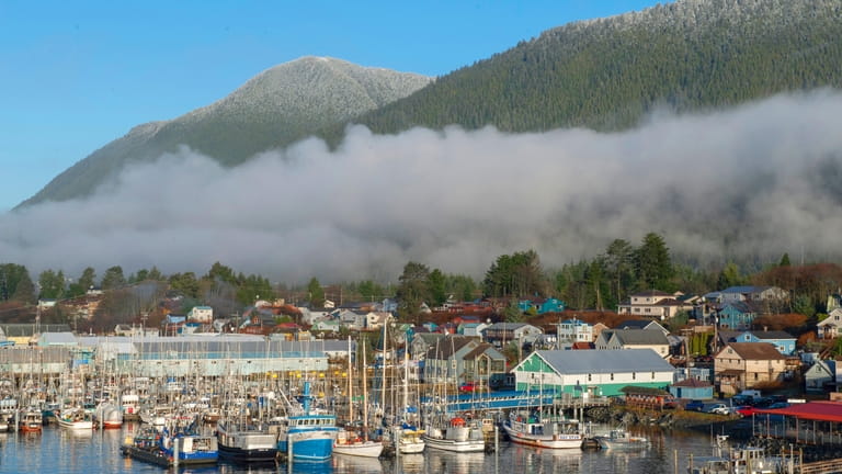 This January 2019 photo shows Sitka Channel in Sitka, Alaska,...