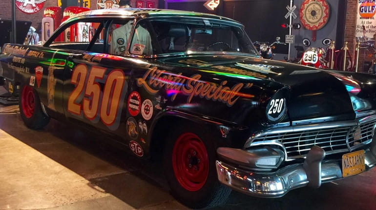 Former driver Marty Himes' 1956 Ford Victoria "Liberty Special" stock...