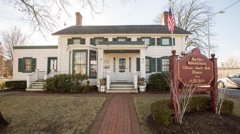 The home of the Bay Shore Historical Society dates back...