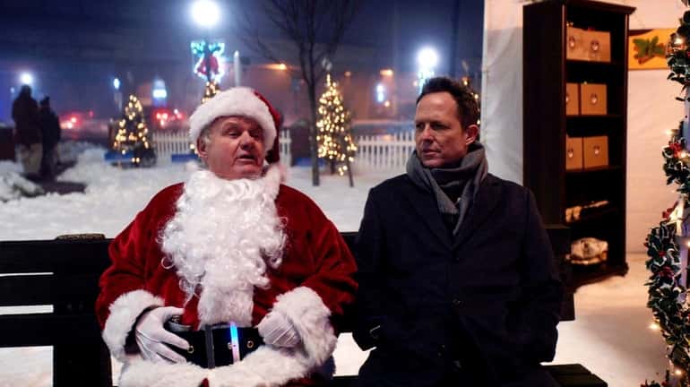 Jack McGee, left, and Dean Winters star in "Christmas vs. The...
